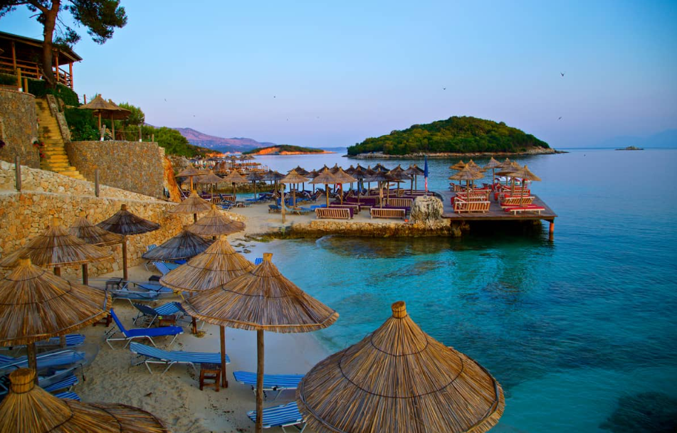 Ksamil Beach, Ksamil, near Sarandë, Albania